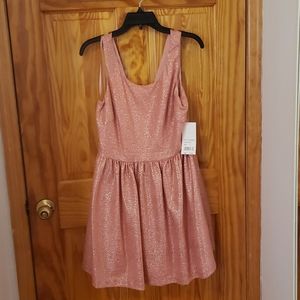 Pink party dress